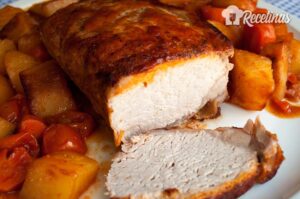 Receta de lomo al horno