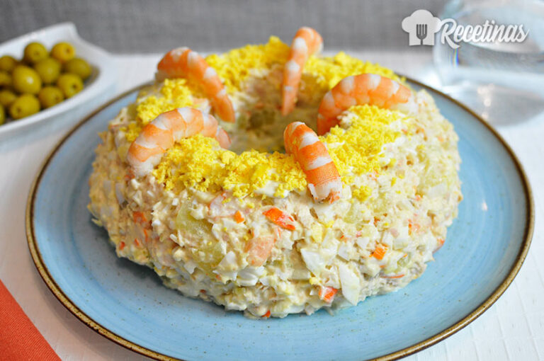 Receta de ensaladilla marinera
