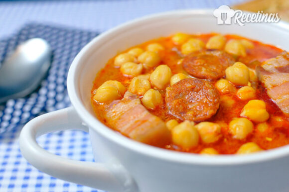 Garbanzos a la riojana