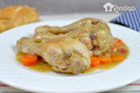 Pollo a la cerveza