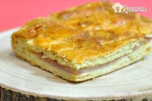 Receta de empanada rellena de jamón y queso