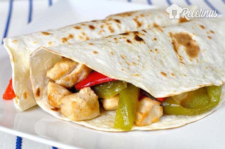 Receta de tacos de pollo