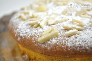 Receta de bizcocho de almendras