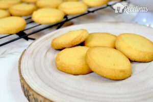 Receta de galletas de mantequilla