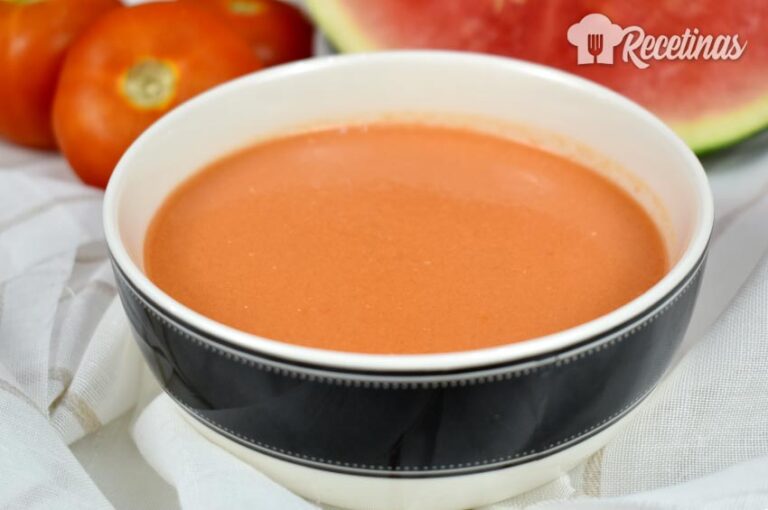 Receta de gazpacho de sandía