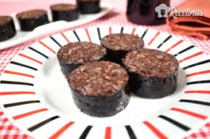 Receta de morcilla al horno
