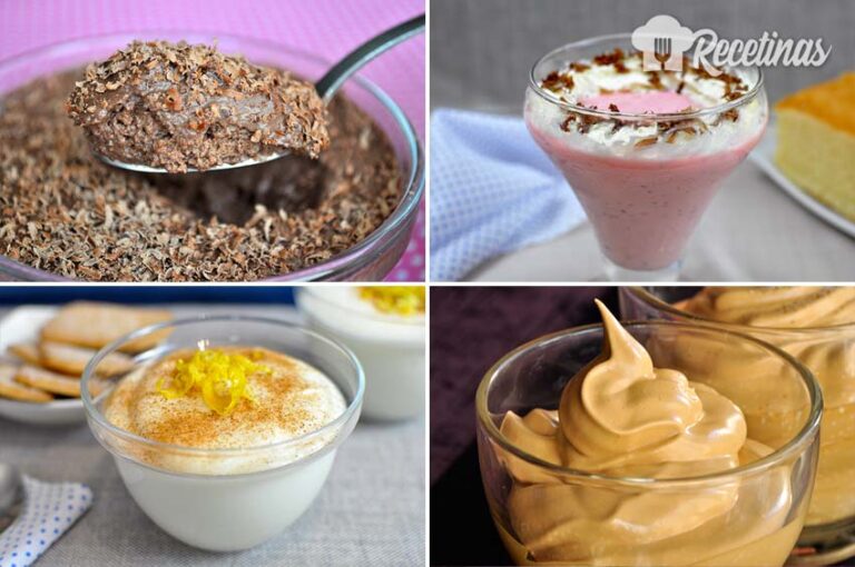 Recetas caseras de mousse