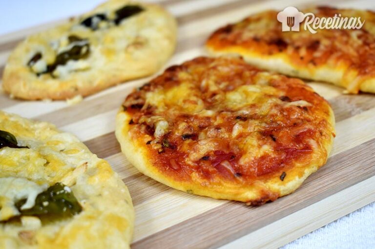Receta para hacer pan de pizza