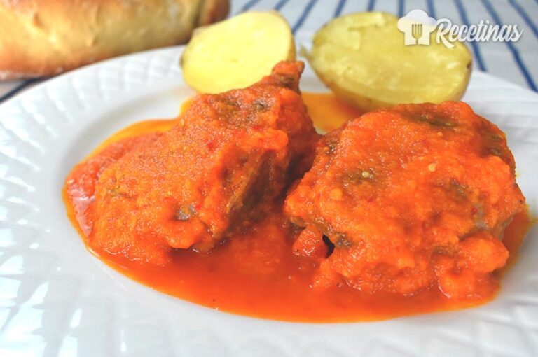 Receta de carrilleras de cerdo con salsa de tomate