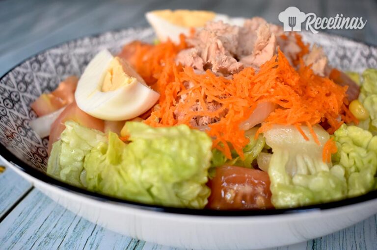 Receta de ensalada mixta