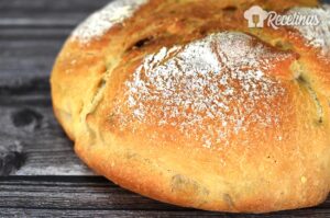 Receta de pan de nueces
