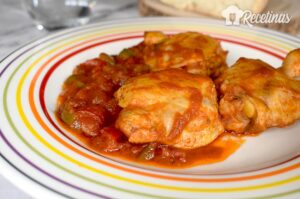 Receta de pollo guisado