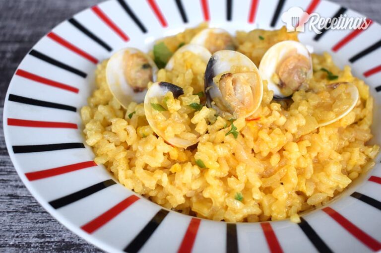 Receta de arroz con almejas
