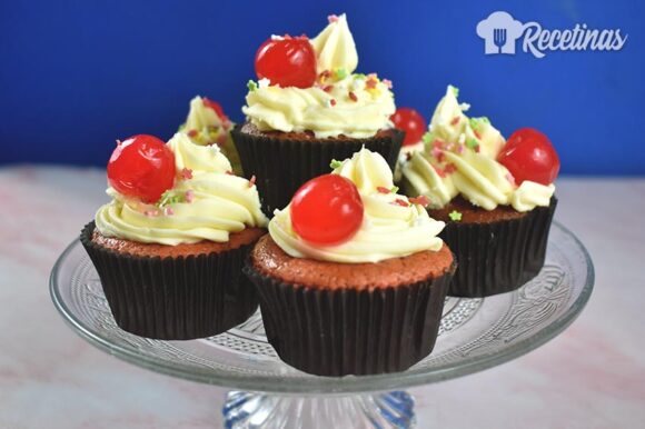 Cupcakes de red velvet