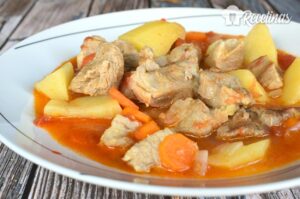 Receta de estofado de cerdo