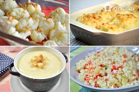 Recetas Fáciles Y Rápidas Con Coliflor: Ideal Para Dietas Saludables