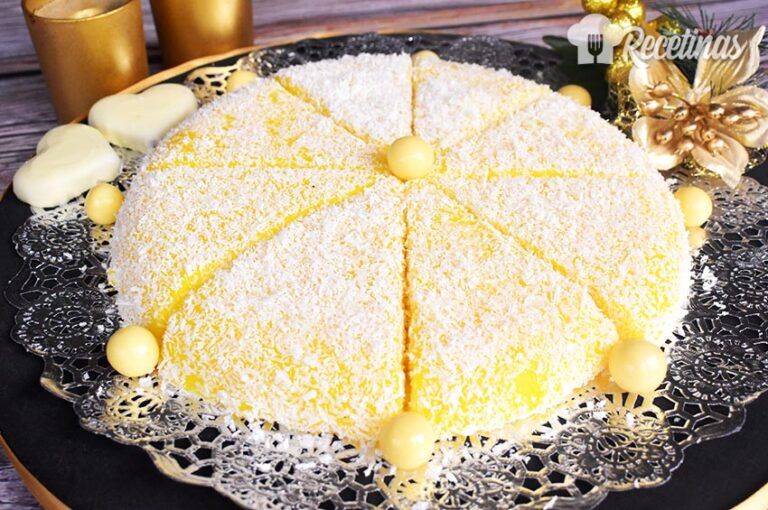Receta de delicias turcas de naranja y coco