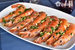 Receta de gambones al ajillo
