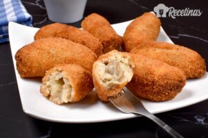 Receta de croquetas de berenjena