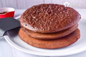 Receta de bizcocho de chocolate