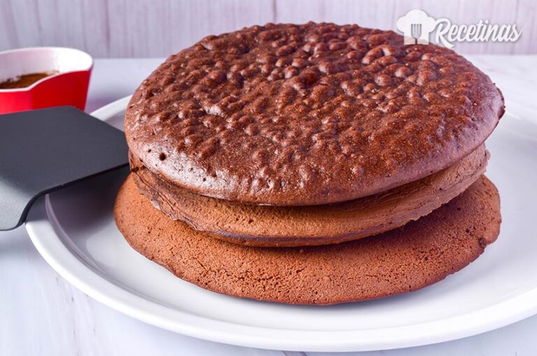 Receta de bizcocho de chocolate