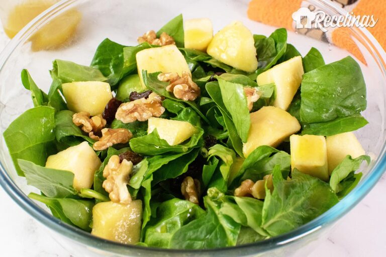 Ensalada de espinacas