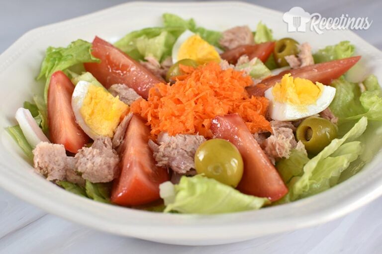 Receta de ensalada mediterránea