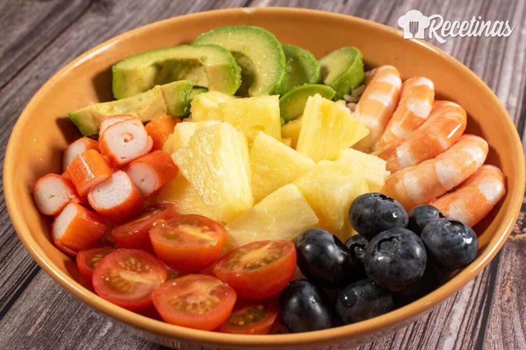 Poke Bowl de piña