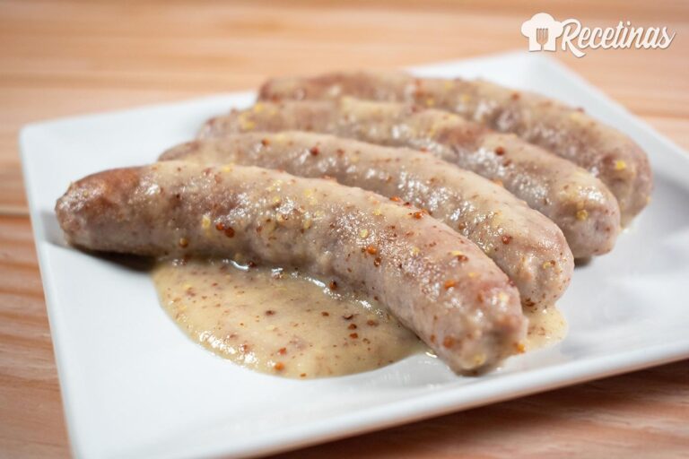 Salchichas a la mostaza