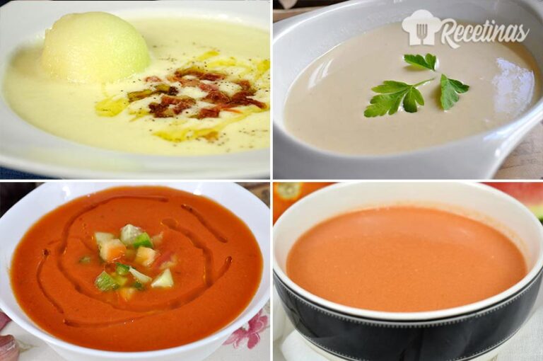 Recetas de sopas frías