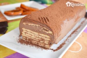Tarta de chocolate con café