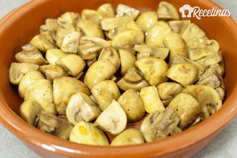 Champiñones salteados