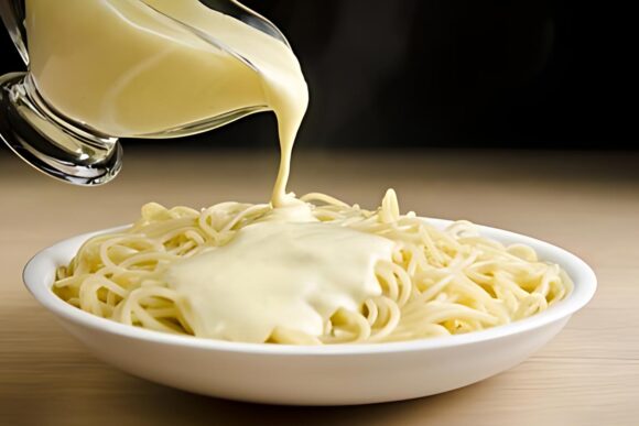 Salsa de queso para pasta