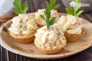 Tartaletas de ensaladilla