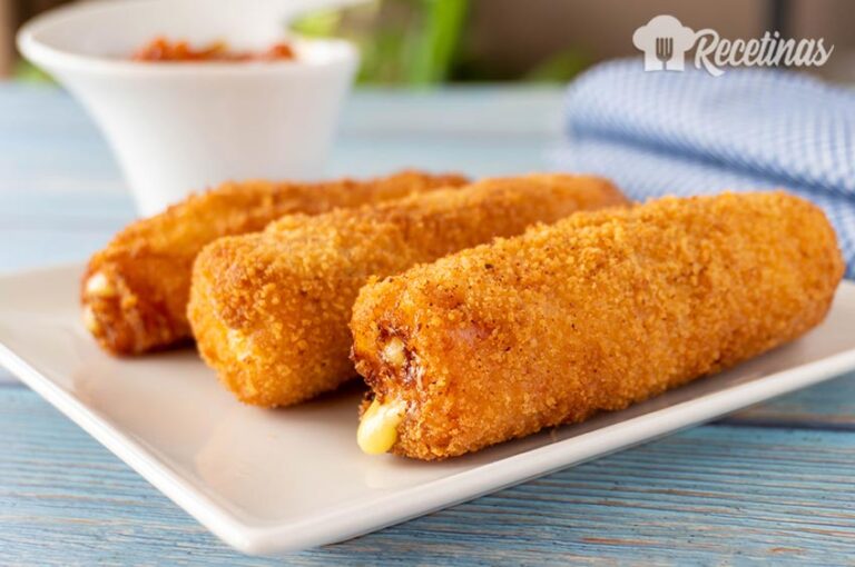 Receta de rollitos de jamón y queso