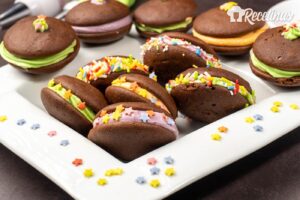 Whoppies de chocolate