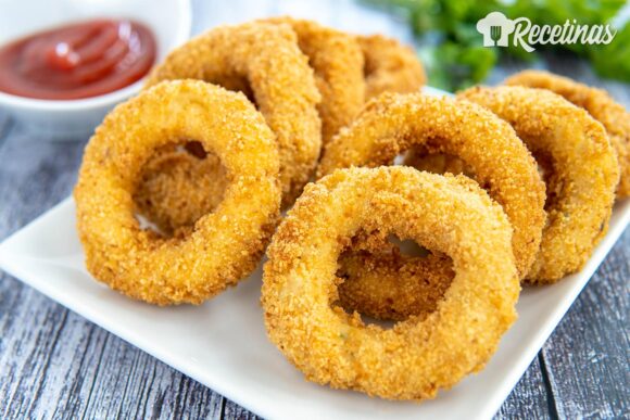 Aros de pollo crujientes