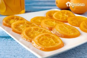 Naranjas confitadas