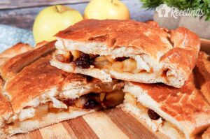 Receta de empanada de manzana y pasas