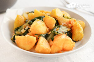 Receta de acelgas con patatas