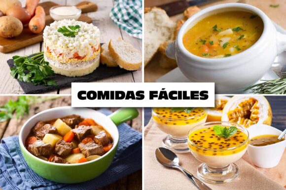 Mas de 100 recetas de comidas fáciles y rápidas - Recetinas