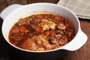Receta de conejo a la cazadora