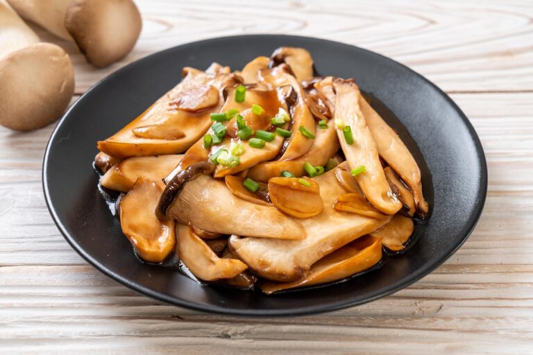Receta de setas de cardo con ajo