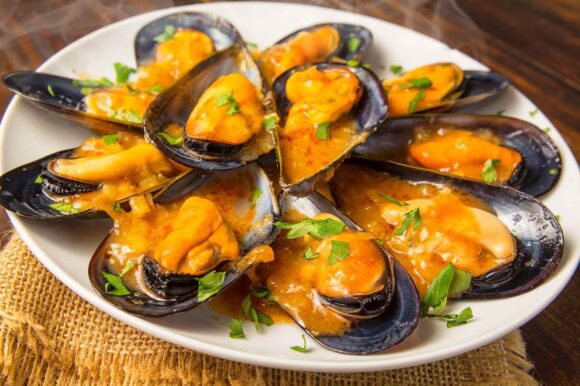 Mejillones a la marinera