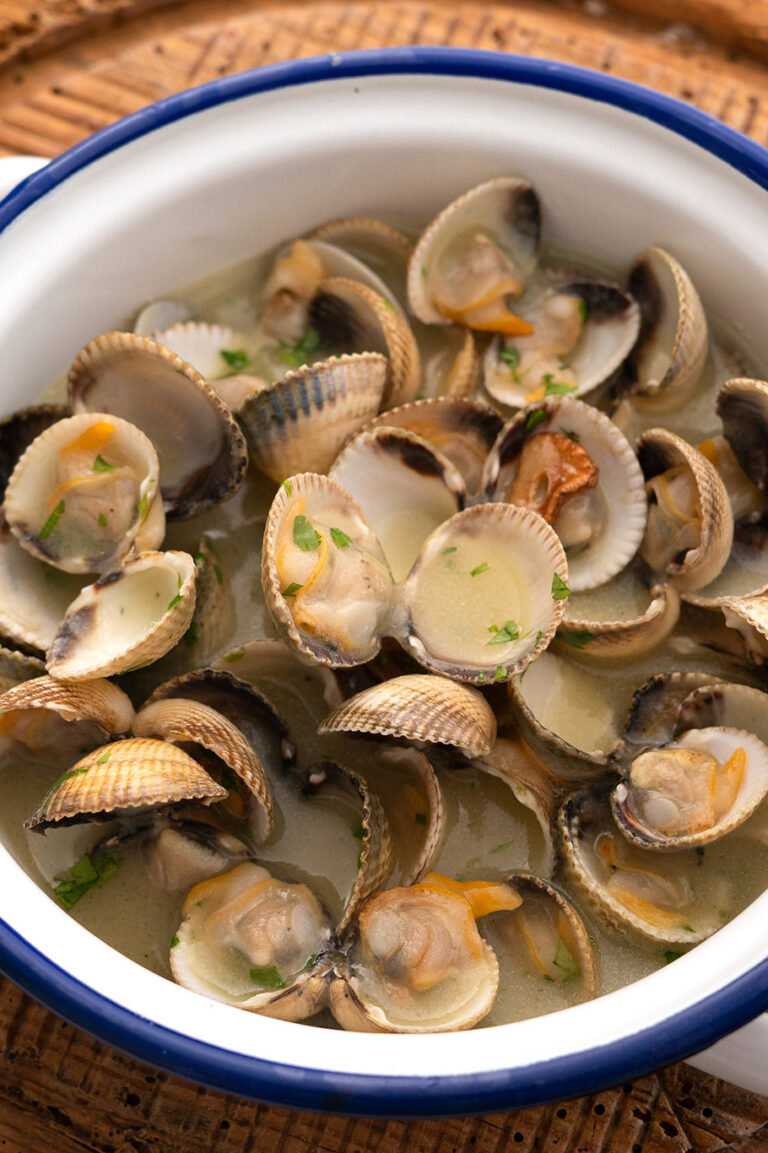 Almejas en salsa verde Recetinas