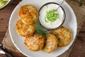 Receta fácil de hamburguesas de langostinos