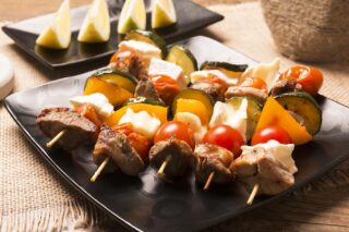 Receta de brochetas de carne de ternera