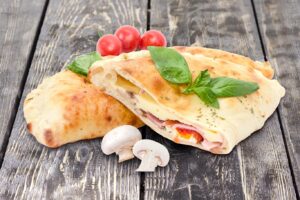 Receta fácil de calzone en sartén