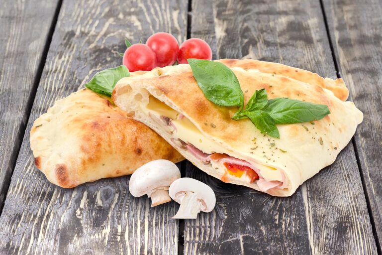 Receta fácil de calzone en sartén