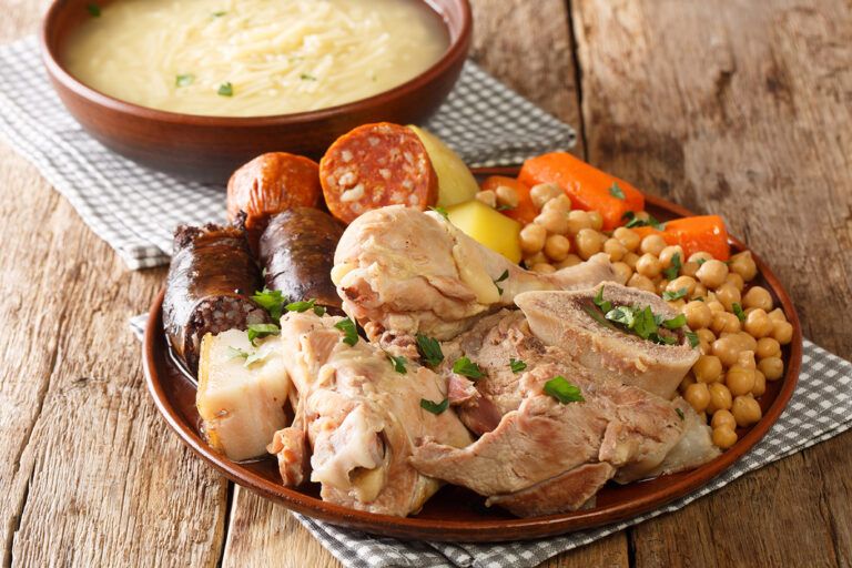 Receta de cocido madrileño